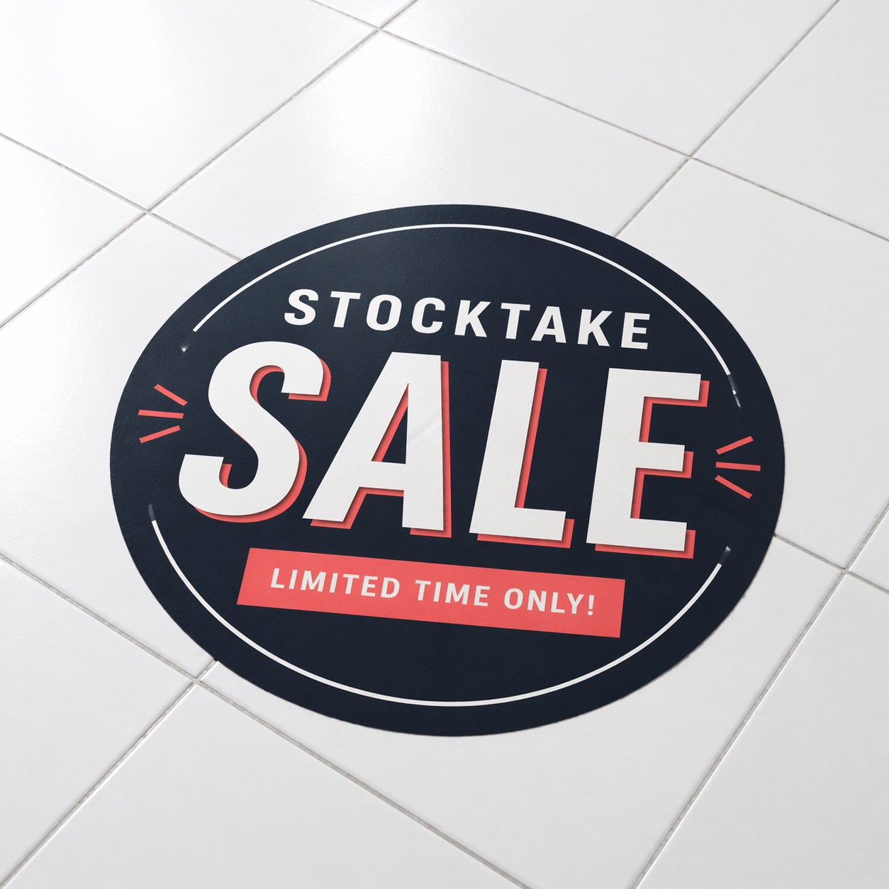 Floor graphics printing